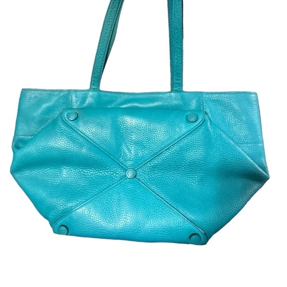 EUC - Prada Vitello Daino Tote Bag - turquoise - Picture 13 of 13